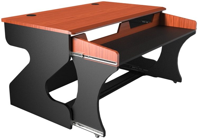 Zaor MIZA M Modular Desk - Black Cherry Reviews | Sweetwater