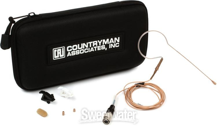 Countryman E6 Omnidirectional Earset Microphone - Standard Gain