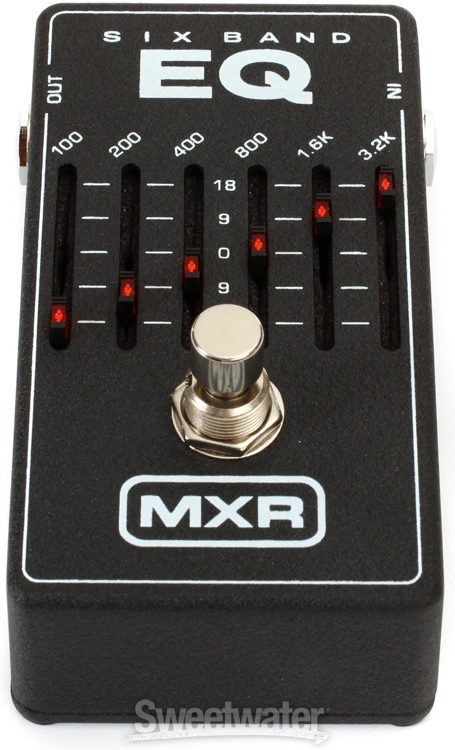MXR M109 6-Band Graphic EQ Reviews | Sweetwater