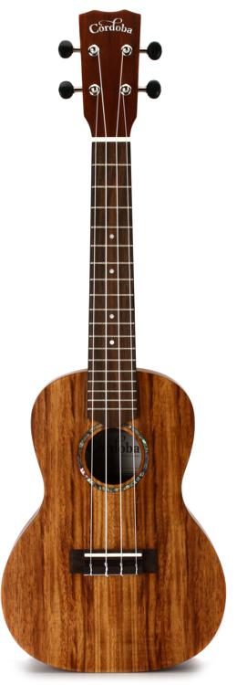 Cordoba 28C, Concert Ukulele - Koa | Sweetwater