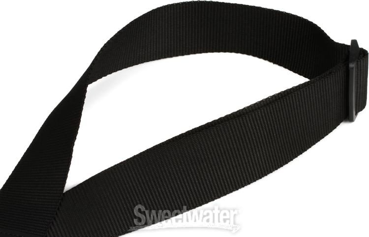 Levy's M10 2-inch Soft-Hand Polypropylene Banjo Strap - Black