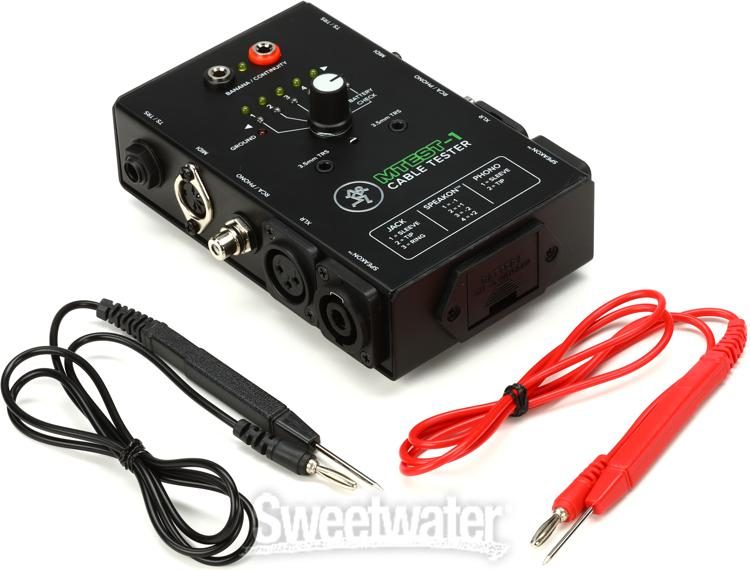 Mackie MTest-1 in Cable Tester Reviews Sweetwater