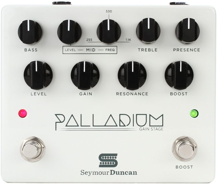 Seymour Duncan Palladium Gain Stage Distortion Pedal - White