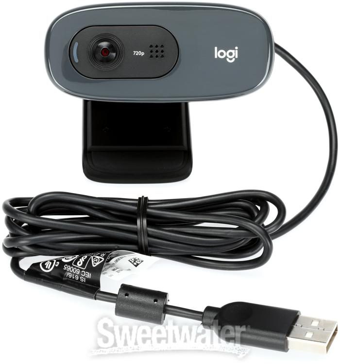 Overskæg spiselige Baron Logitech C270 USB 2.0 720p Webcam | Sweetwater