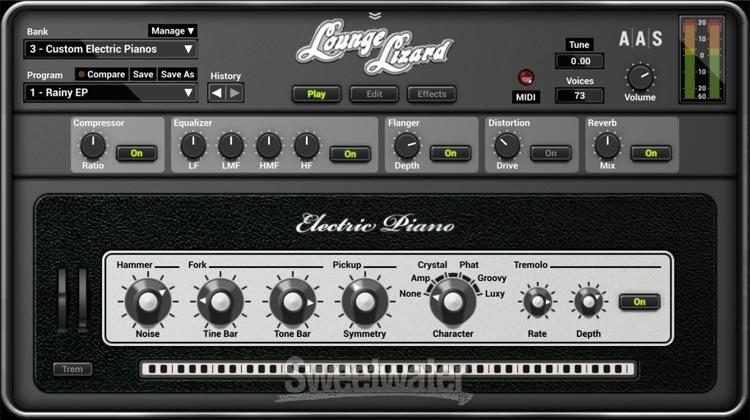 Applied Acoustics Systems Lounge Lizard EP-4 Electric Piano Virtual  Instrument