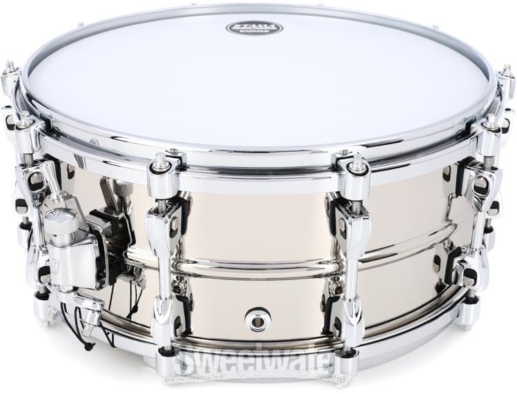 Tama Starphonic Series Brass Snare Drum - 6 x 14 inch - Nickel-plated