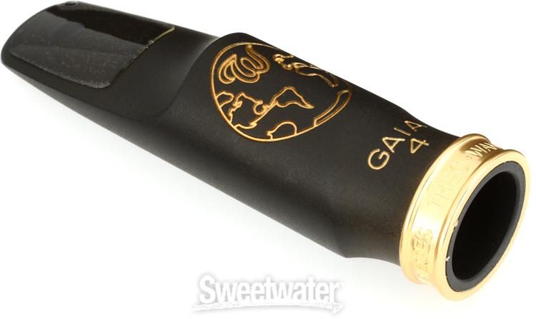 GA4-AR6 Gaia 4 Alto Saxophone Mouthpiece - 6 Hard Rubber - Sweetwater