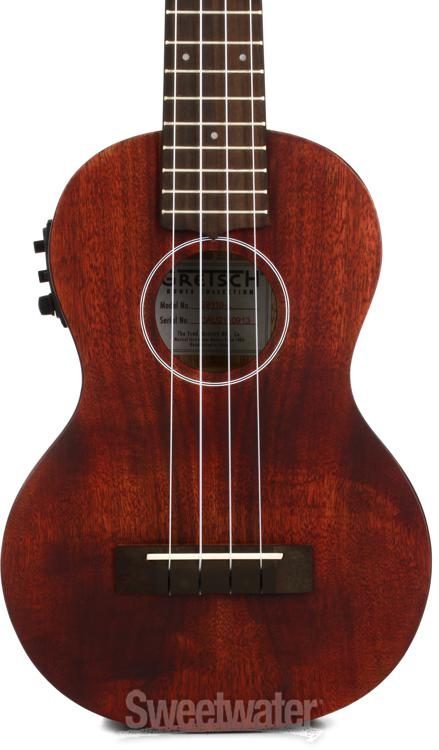 Gretsch G9110-L Concert Long-Neck Acoustic/Electric Ukulele