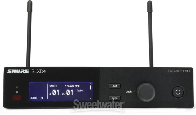 Shure SLXD24/B87A Digital Wireless Handheld Microphone System