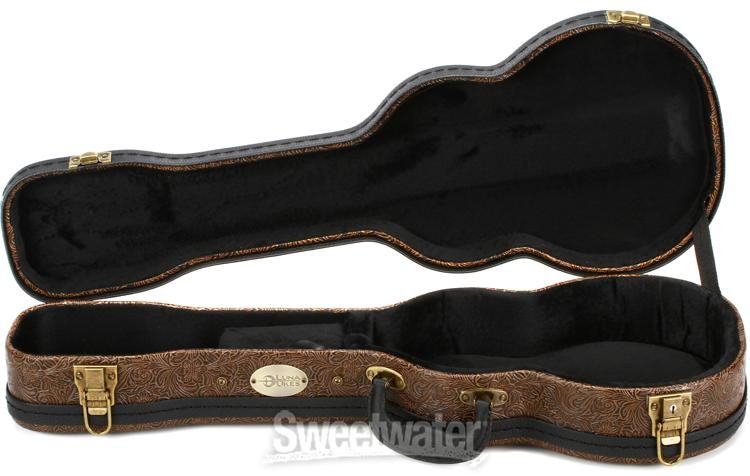 Utallige vold Settle Luna Tooled Leather Ukulele Hard Case - Tenor | Sweetwater