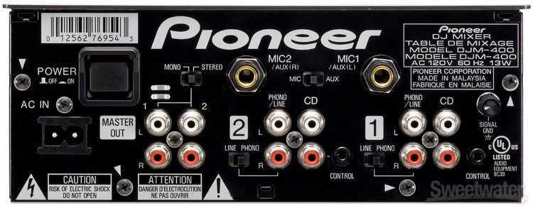Pioneer DJ DJM-400 | Sweetwater