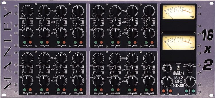 Manley 16x2 Analog Microphone Mixer | Sweetwater