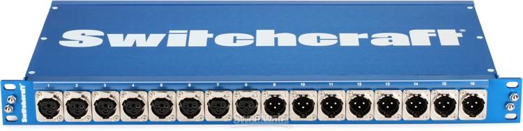 Switchcraft PT8FX8MXDB25 8-point XLR Female / 8-point XLR Male