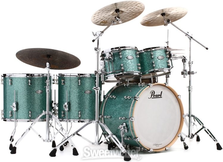 Pearl Music City Custom Reference Pure RFP722DB/C - 7-piece Shell Pack -  Turquoise Glass