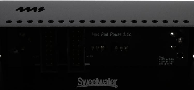 4ms Pod20 Eurorack Case with Bus Boards | Sweetwater
