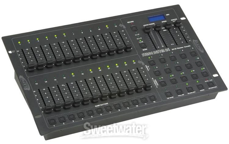 Exert gardin Envision Elation Stage Setter-24 24-ch DMX Lighting Controller | Sweetwater
