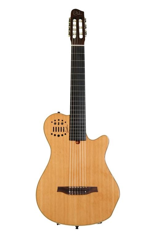 Godin Multiac Encore Grand Concert SA 7-string - Cedar Top Reviews