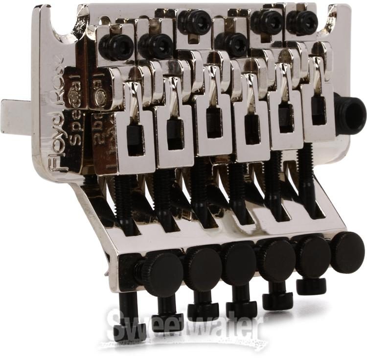 Ponte Tremolo Floyd Rose Special Special Series Nero Con Dado R3 - Sistema Professionale Per Chitarre Elettriche Ponte Tremolo Floyd Rose FRTS2000R3 - Foto 5