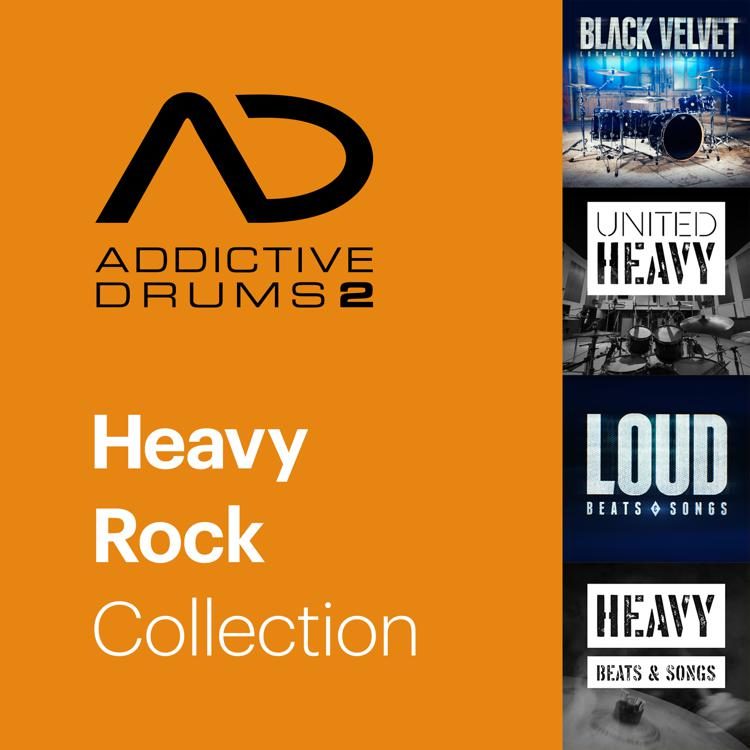 Addictive Drums 2: Heavy Rock Collection Expansion Pack | Sweetwater