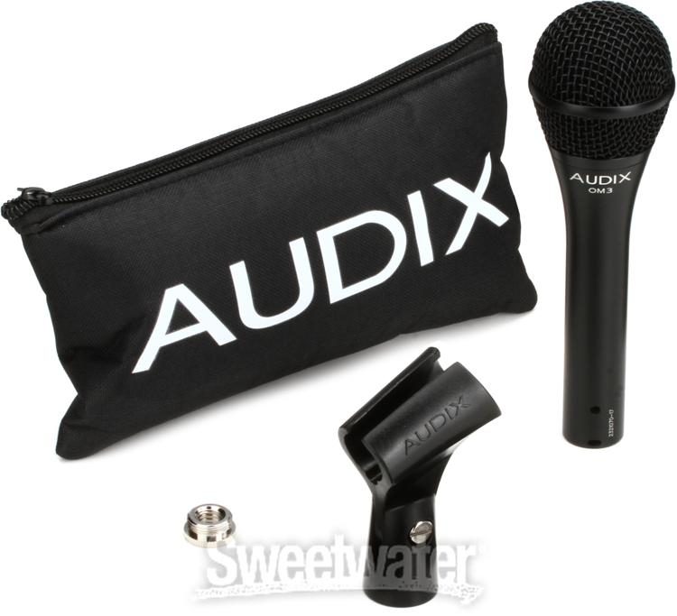 Audix OM-3 Hypercardioid Dynamic Vocal Microphone | Sweetwater