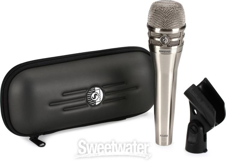 Shure KSM8 Dualdyne Cardioid Dynamic Vocal Microphone - Nickel