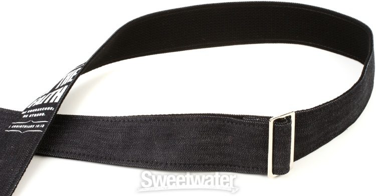 Bohemian Guitar Strap Black