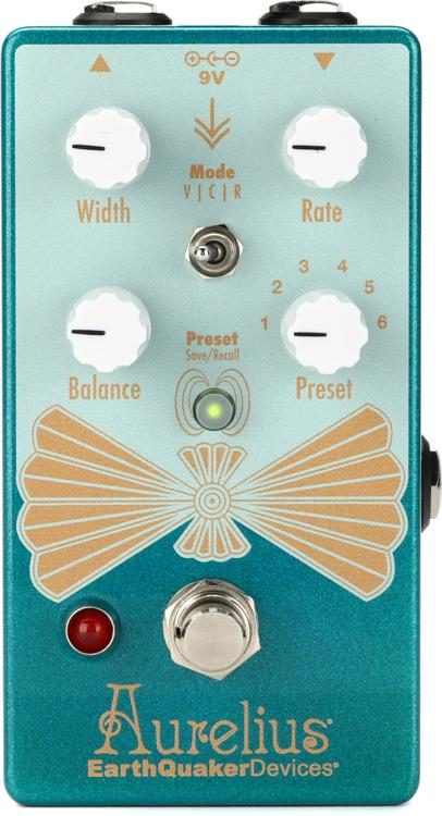 EarthQuaker Devices Aurelius Tri-voice Chorus Pedal with 3 Patch