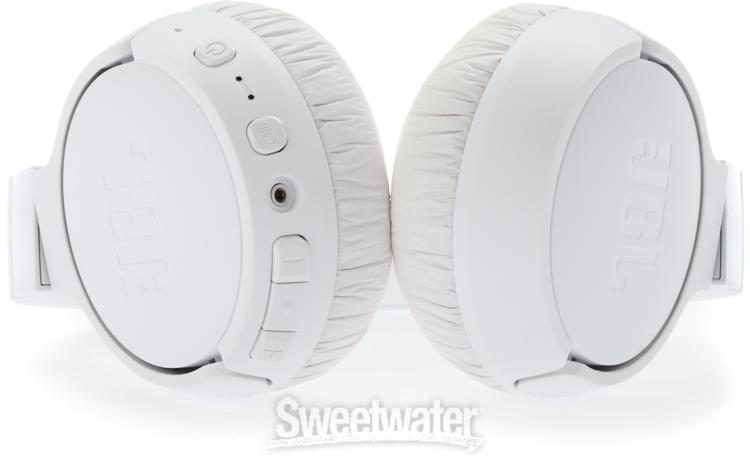with Noise White Lifestyle Headphones - Active JBL 660NC Cancellation On-Ear Tune Sweetwater | Wireless