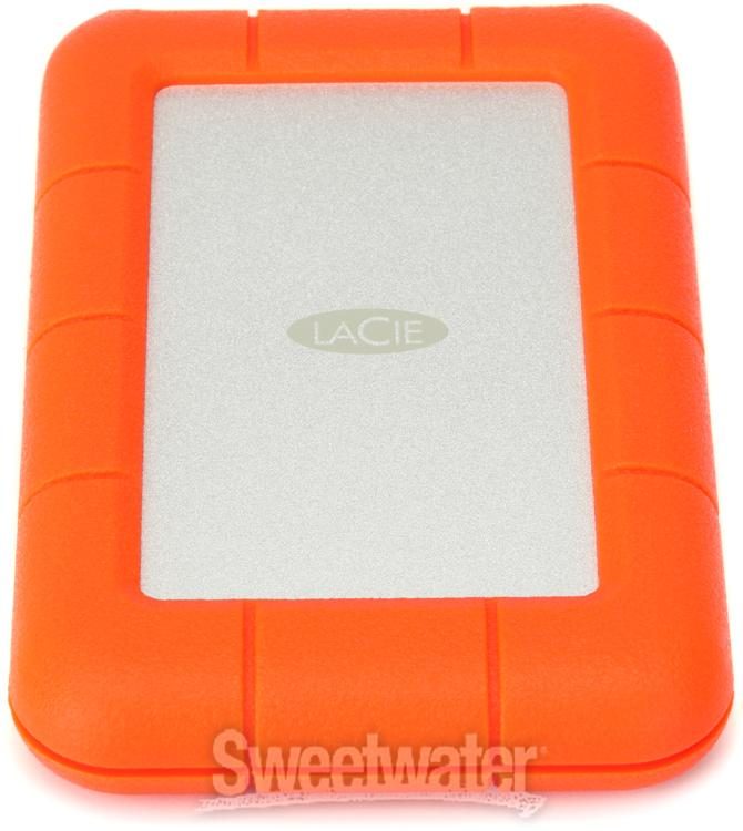 LaCie Rugged Mini USB 3.0 Portable Hard Drive | Sweetwater