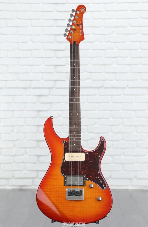 Yamaha PAC611HFM Pacifica - Light Amber Burst | Sweetwater