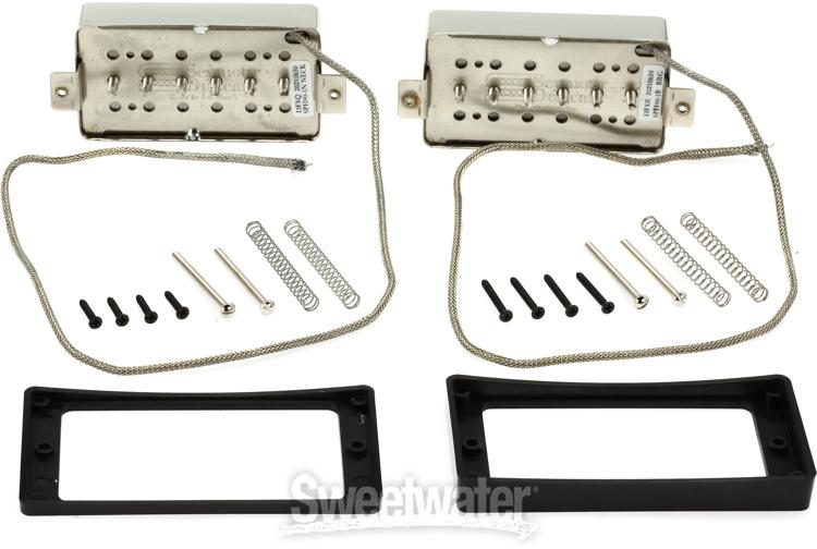 Seymour Duncan Phat Cat P-90 Soapbar Single Coil 2-piece Pickup Set -  Nickel Covers