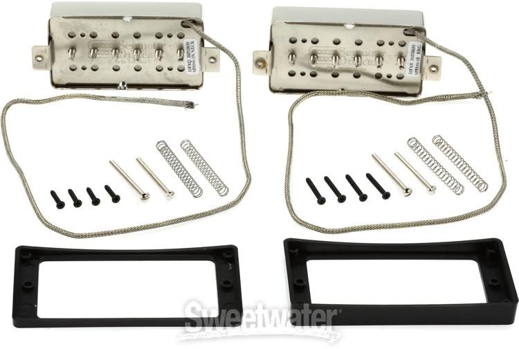 Seymour Duncan Phat Cat P-90 Soapbar Single Coil 2-piece Pickup Set - Nickel Covers