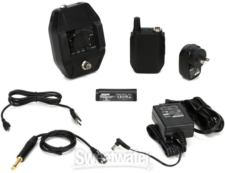 Shure GLXD16 Digital Wireless Guitar Pedal System | Sweetwater