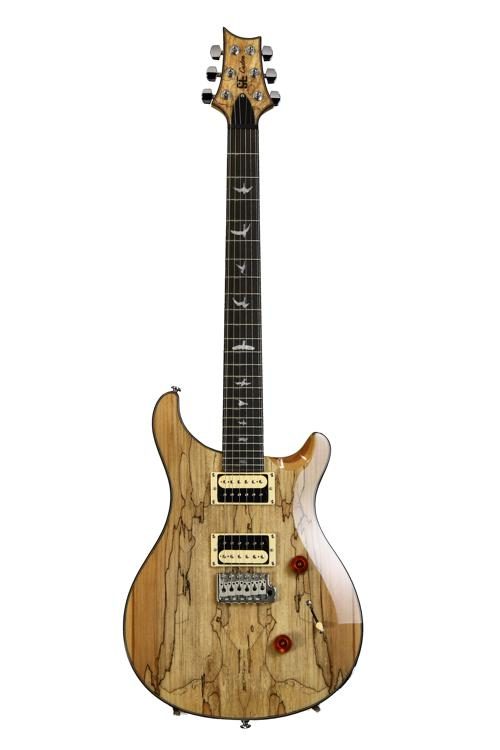 PRS SE Custom 24, Exclusive Finish - Spalted Maple, Natural