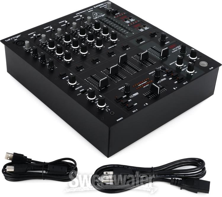 Behringer Pro Mixer DJX900USB 4-channel DJ Mixer | Sweetwater