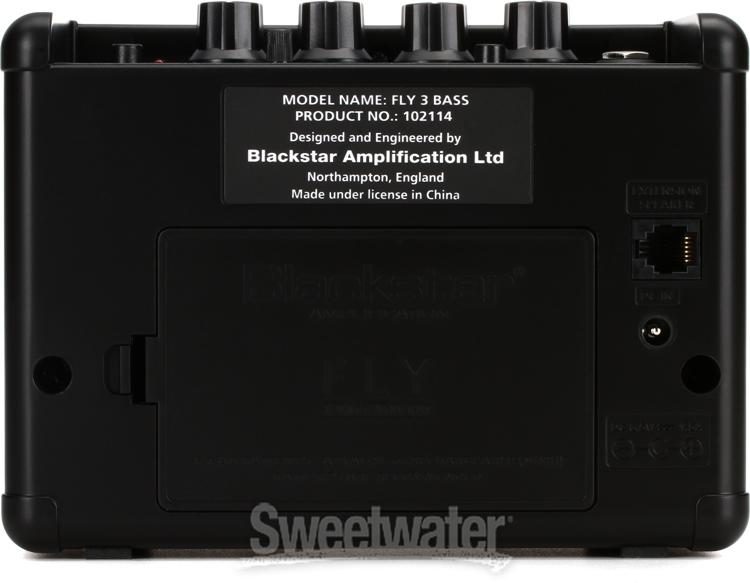 Amplificador Bajo Eléctrico Fly3 Bass Blackstar 3W 2 canales uso c/PILAS o  PC 1×3″ – Sielcom