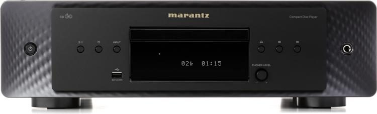 Marantz CD 60 CD Player and MM7025 Power Amplifier - Black
