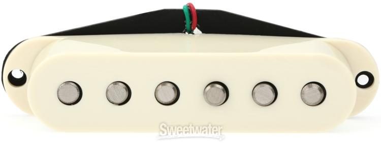 DiMarzio Area 58 Middle/Neck Single Coil Sized Humbucker Pickup - Aged White