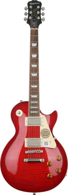 Epiphone Les Paul Standard Plustop Pro Electric Guitar - Blood 