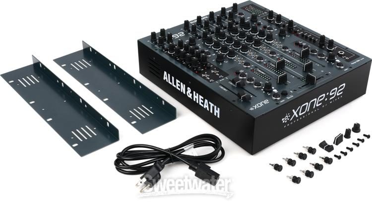 Allen & Heath Xone:92 Analogue DJ Mixer with 4 band EQ and Multi-mode  Filters