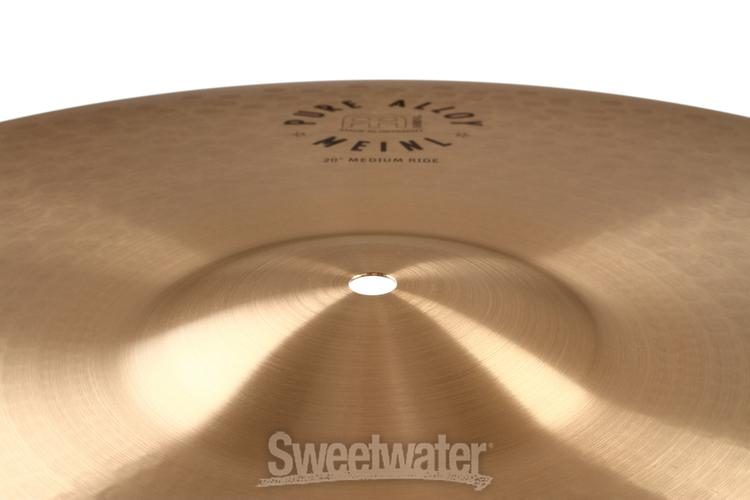 Meinl Cymbals Pure Alloy Ride Cymbal - 20 inch, Medium | Sweetwater