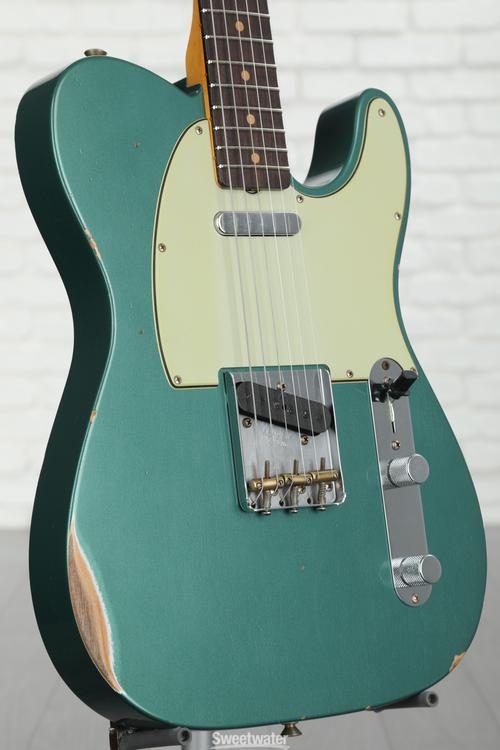 Fender Custom Shop Limited Edition '61 Telecaster Relic - Aged Sherwood  Green Metallic