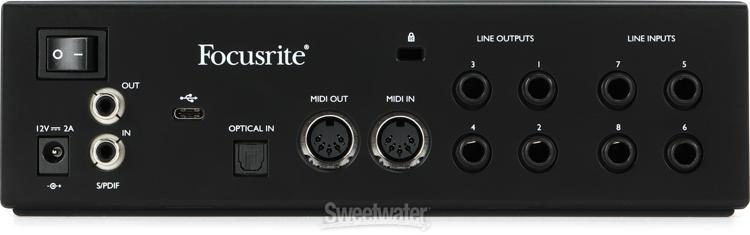 rulletrappe Advarsel Sada Focusrite Clarett+ 4Pre USB-C Audio Interface | Sweetwater