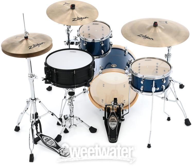 Tama Club-Jam Suitcase LJK36S 3-piece Shell Pack - Indigo Sparkle