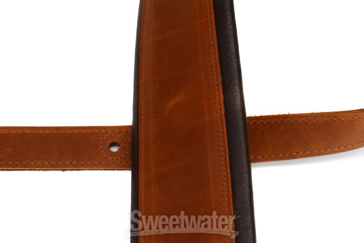 Guitar Strap, Saddle Blanket, Leather, Southwest, Tan