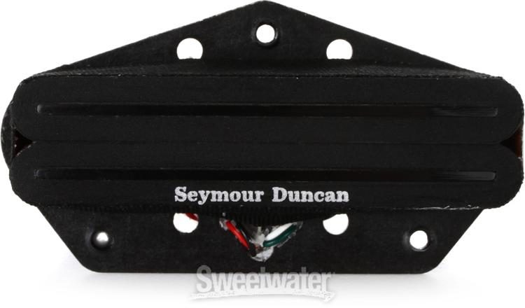 Seymour Duncan STHR-1b Hot Rails Bridge Tele Single Coil Pickup - Black