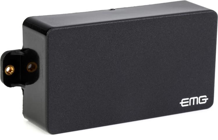 EMG H4 Passive Ceramic Humbucker Guitar Pickup - Black | Sweetwater