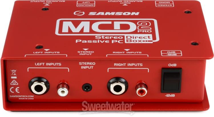 samson D.I.ダイレクトボックス  2つセット samson D.I.ダイレクトボックス 2つセット samson D.I.