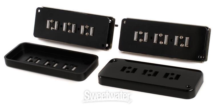 Seymour Duncan Custom Shop Staple P90 Soapbar Single Coil 2-piece Pickup -  Black Set