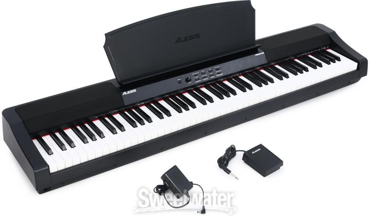 Alesis Concert Digital Piano - Black KEY ESSENTIALS BUNDLE